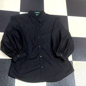Ralph Lauren puff sleeved button down